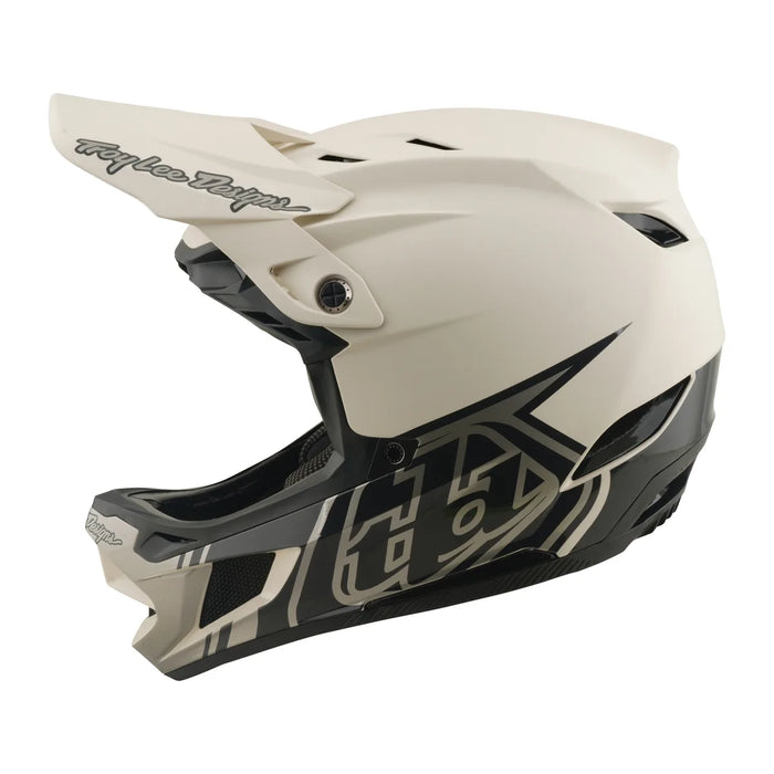 Casco TROY LEE DESIGNS D4 Composite Stealth Pumice