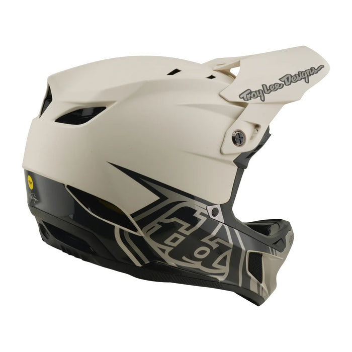 Casco TROY LEE DESIGNS D4 Composite Stealth Pumice