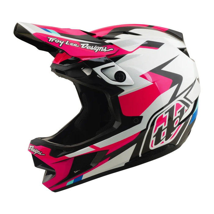 Casco TROY LEE DESIGNS D4 Polyacrylite Roamer Magenta