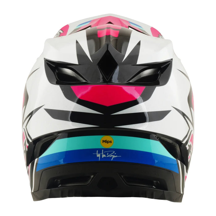 Casco TROY LEE DESIGNS D4 Polyacrylite Roamer Magenta
