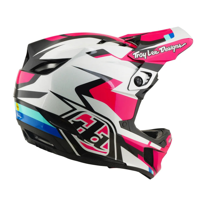 Casco TROY LEE DESIGNS D4 Polyacrylite Roamer Magenta