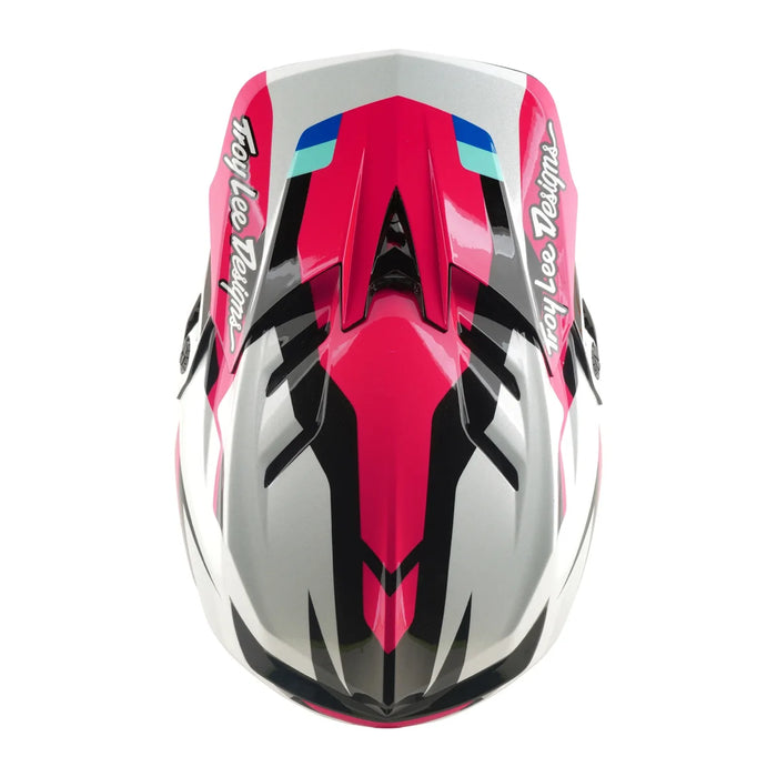 Casco TROY LEE DESIGNS D4 Polyacrylite Roamer Magenta