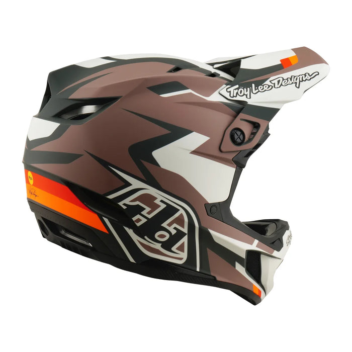 Casco TROY LEE DESIGNS D4 Polyacrylite Roamer Clay
