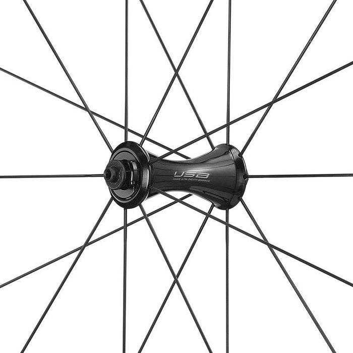 Coppia ruote CAMPAGNOLO BORA WTO 33 2WF DARK Campagnolo + pattini BR-BO500 - Bike-store-Treviso