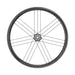 Coppia ruote CAMPAGNOLO BORA WTO 33 2WF DARK Campagnolo + pattini BR-BO500 - Bike-store-Treviso
