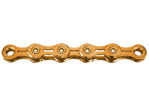 Catena  KMC X10EL Ti-N Gold 114-link 10 vel. - Bike-store-Treviso
