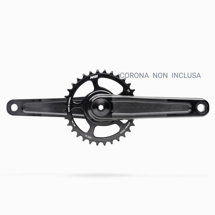 Guarnitura NORTH SHORE BILLET TALON 133.5mm senza corone - Bike-store-Treviso