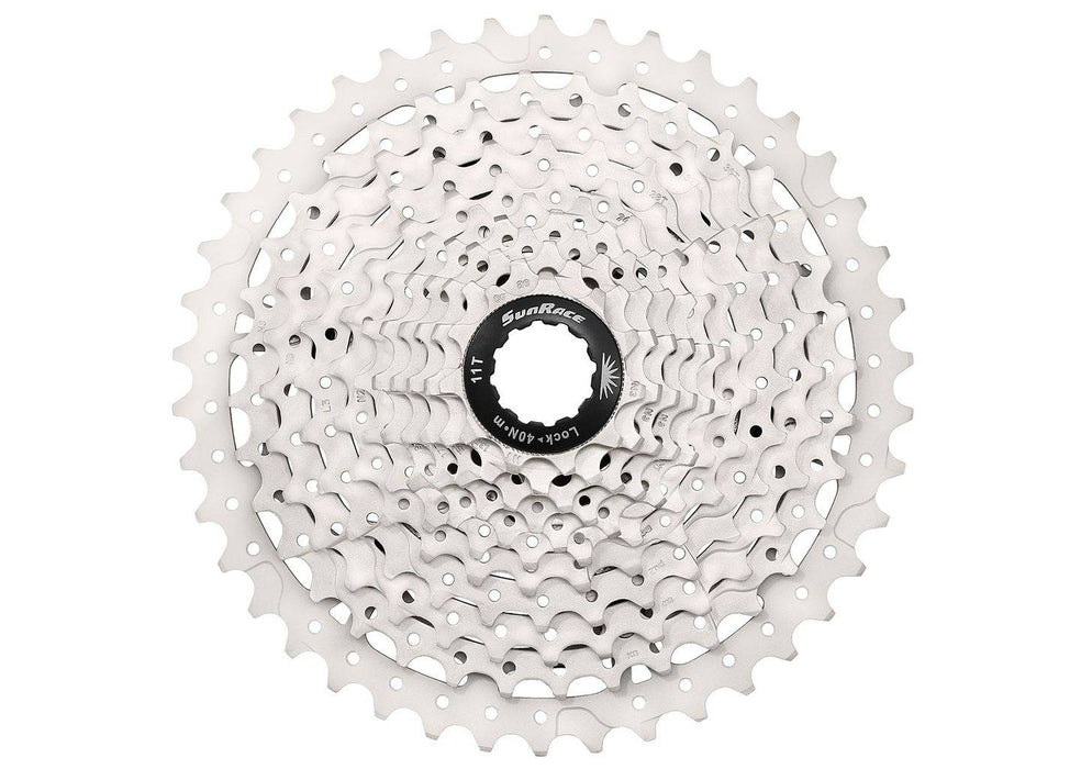 Cassetta SUNRACE CSMS3 10-vel. 11-40 metallic - Bike-store-Treviso
