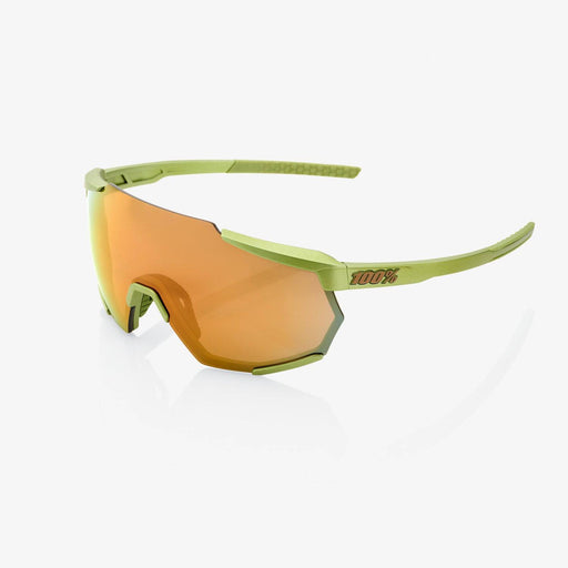 Occhiali 100% RACETRAP Matte Metallic Viperidae Bronze Multilayer Mirror Lens - Bike-store-Treviso