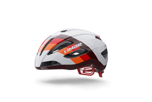 Casco LIMAR AIR MASTER 70s bianco / rosso scuro - Bike-store-Treviso