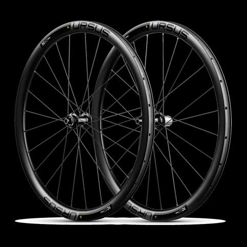Coppia di ruote URSUS TC37 DISC, Stickers(Bianco) - Bike-store-Treviso
