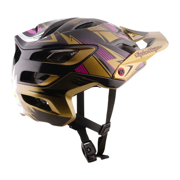 Casco TROY LEE DESIGN A3 MIPS Cyclops Gold / Black