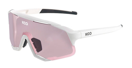 OCCHIALI DEMOS WHITE + PHOTOCHROMIC PINK LENS (NEW) - Bike-store-Treviso