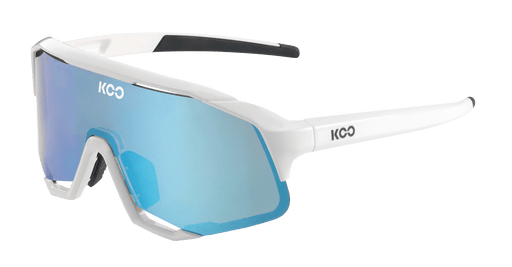 OCCHIALI DEMOS White / Turquoise Lenses Turquoise - Bike-store-Treviso