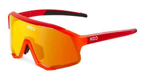 OCCHIALI DEMOS  Orange fluo / Red Lenses Red Mirror - Bike-store-Treviso