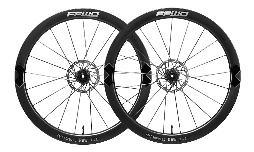 Coppia ruote FFWD RAW PACE gravel carbon