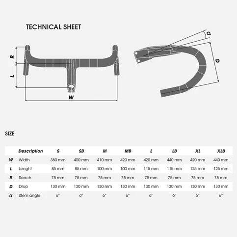 Manubrio URSUS MAGNUS H02 - Bike-store-Treviso