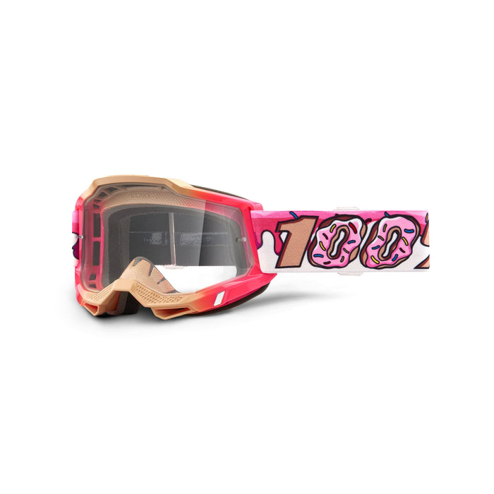 Maschera 100% ACCURI 2 Donut Clear - Bike-store-Treviso