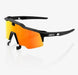 Occhiali 100% SPEEDCRAFT AIR Black HIPER red - Bike-store-Treviso