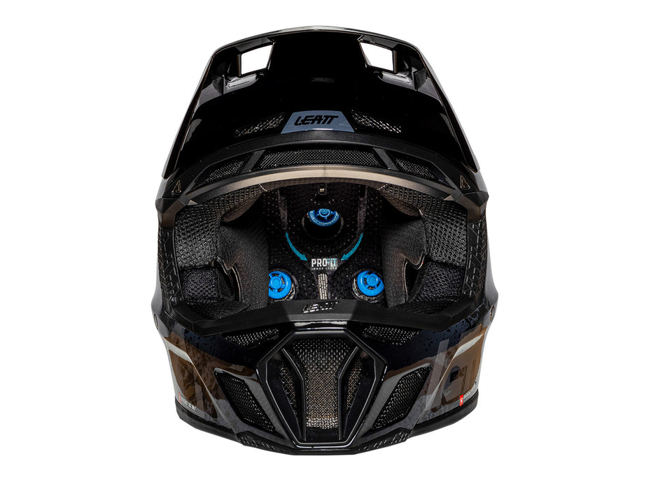 Casco LEATT GRAVITY 8.0 Carbon nero