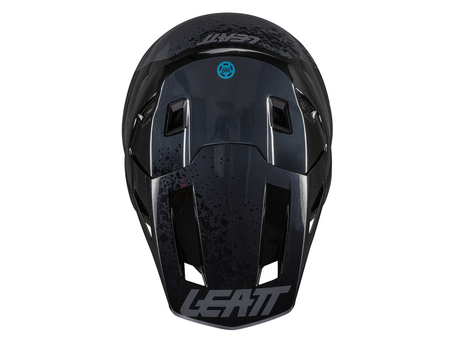 Casco LEATT GRAVITY 8.0 Carbon nero