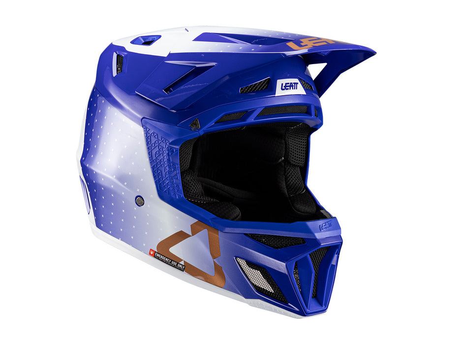 Casco LEATT GRAVITY 8.0 Carbon ultrablue