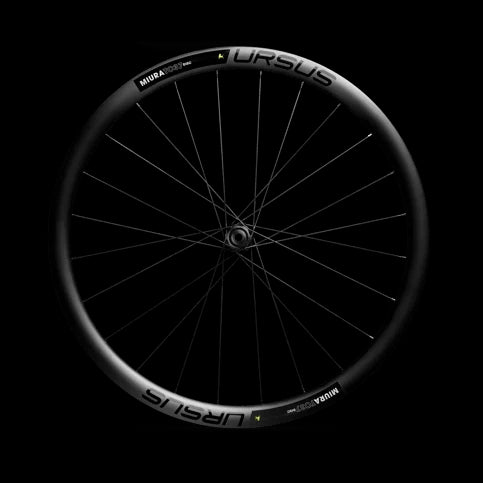 Coppia di ruote URSUS MIURA TC37 DISC Ceramicspeed, Stickers(Nero) - Bike-store-Treviso
