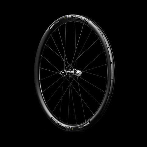 Coppia di ruote URSUS MIURA TC37 DISC Cuscinetti standard, Stickers(Nero) - Bike-store-Treviso