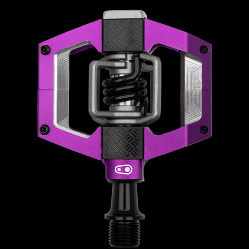Pedali CRANK BROTHERS MALLET TRAIL purple / black spring - Bike-store-Treviso