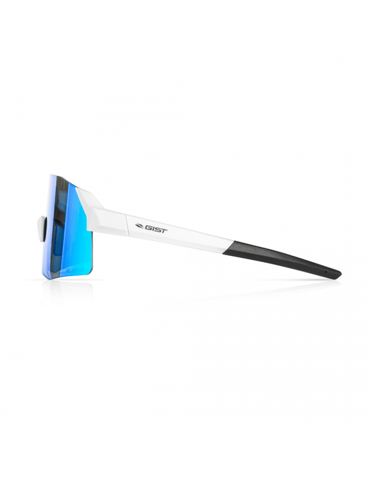 Occhiali GIST ROCKET Bianco-azzurro - Bike-store-Treviso