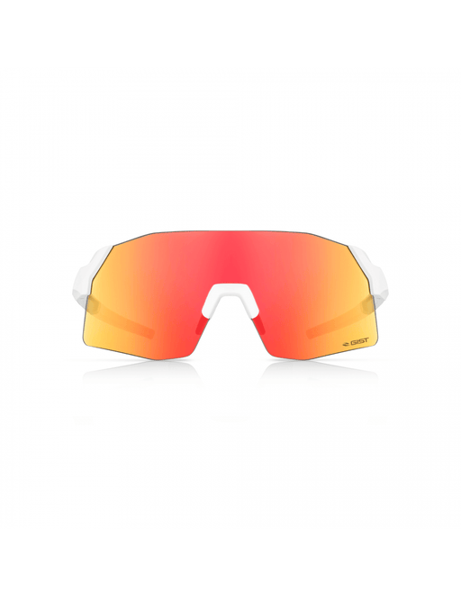 Occhiali GIST ROCKET Bianco-rosso - Bike-store-Treviso