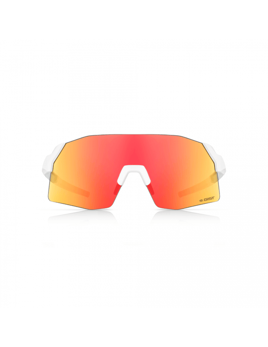 Occhiali GIST ROCKET Bianco-rosso - Bike-store-Treviso