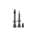 Valvole tubeless TUBOLIGHT Ottone Nero 50mm - Bike-store-Treviso