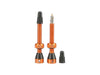 Valvole tubeless TUBOLIGHT arancioni 50mm - Bike-store-Treviso