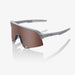 Occhiali 100% S3 Soft Tact Stone Grey HiPER® Crimson Silver Mirror Lens - Bike-store-Treviso