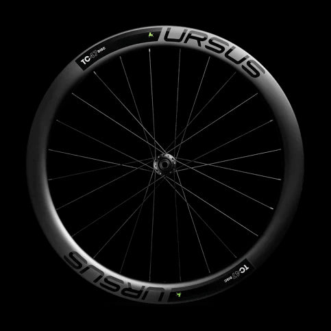 Coppia di ruote URSUS TC47 DISC, Stickers (Bianco) - Bike-store-Treviso
