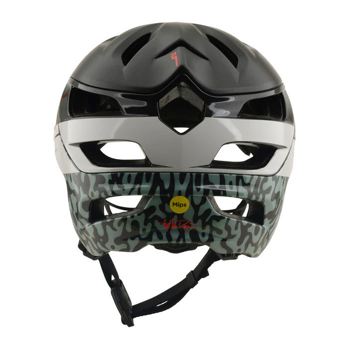 Casco TROY LEE DESIGN A3 Halo Charcoal / Pumice