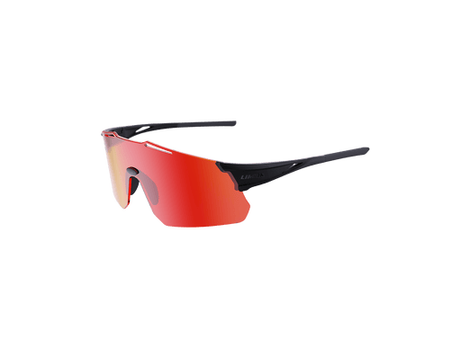 Occhiali LIMAR THEROS nero opaco / rosso - Bike-store-Treviso