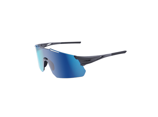 Occhiali LIMAR THEROS grigio scuro opaco / blu - Bike-store-Treviso