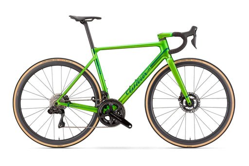 WILIER VERTICALE SLR Q3 Hulk Green SHIMANO DURA-ACE Di2 R9270 (Consegna in 30 giorni) - Bike-store-Treviso