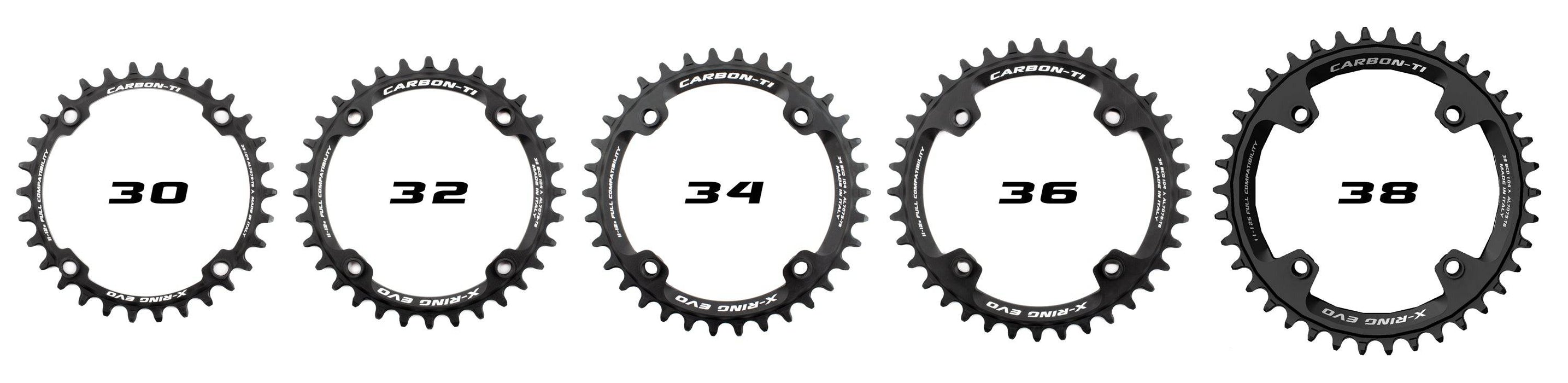 Corona CARBON-TI X-RING EVO 104bcd - Bike-store-Treviso