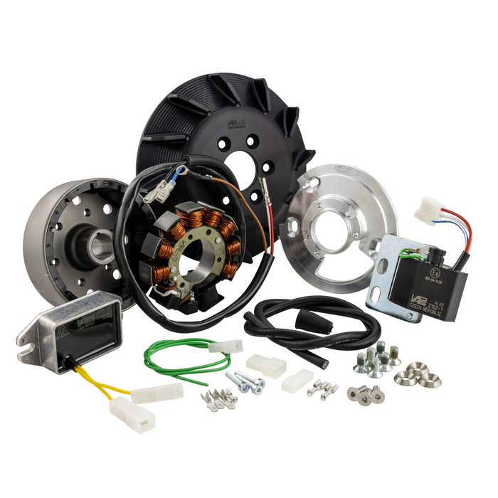 Accensione SIP PERFORMANCE by VAPE Sport "Black Edition" 12 V CA per Vespa PK50-125/S/XL/XL2/ETS