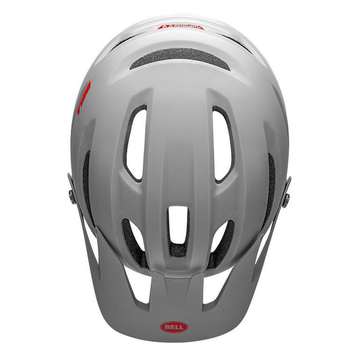 Casco BELL 4FORTY MIPS Matte dark gray/crimson