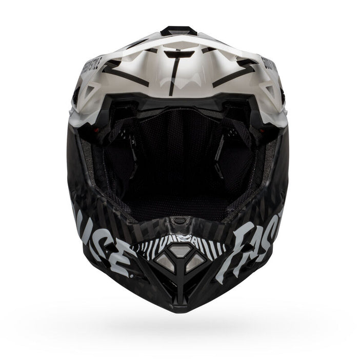 Casco BELL FULL-10 SPHERICAL Fasthouse matte/Gloss white/balck