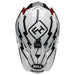 Casco BELL FULL-10 SPHERICAL Fasthouse matte/Gloss white/balck - Bike-store-Treviso