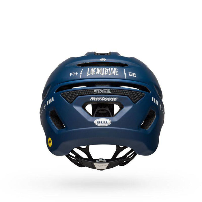 Casco BELL SIXER MIPS Fasthouse Matte/gloss blue/white - Bike-store-Treviso