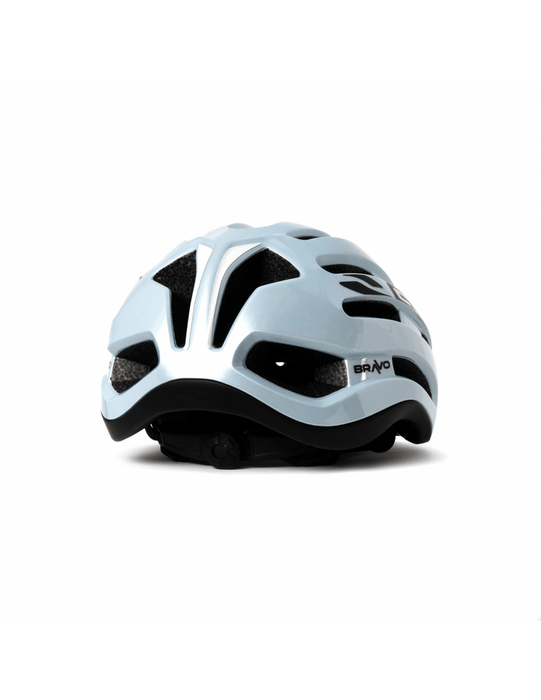 Casco GIST BRAVO METAL Ghiaccio - Bike-store-Treviso