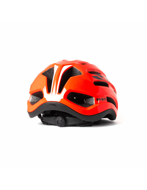 Casco GIST BRAVO METAL Rosso - Bike-store-Treviso