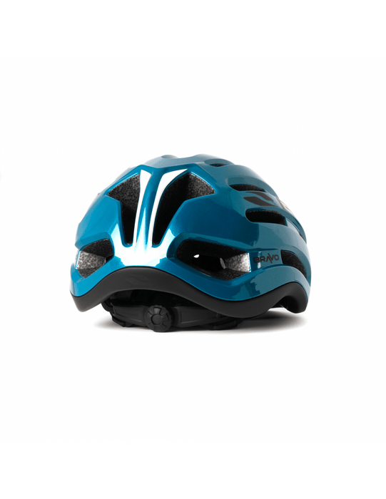 Casco GIST BRAVO METAL Azzurro - Bike-store-Treviso