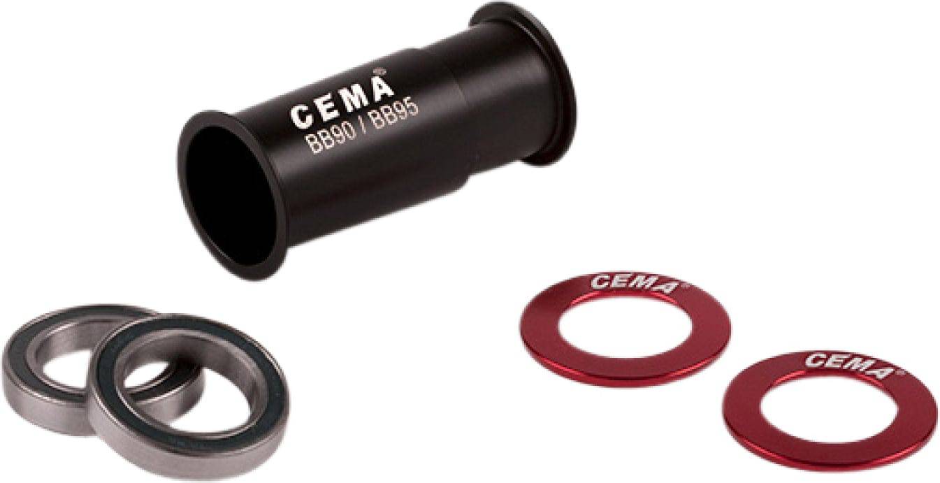 CEMA - Movimento centrale BB90-BB95 24 - 22 mm / SRAM GXP / Ceramica - Bike-store-Treviso